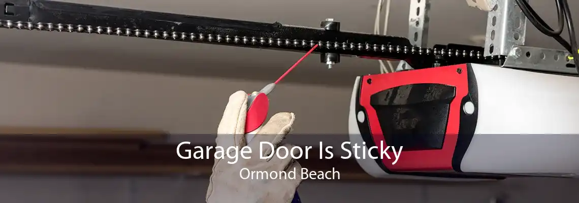 Garage Door Is Sticky Ormond Beach