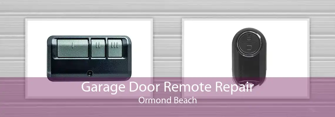 Garage Door Remote Repair Ormond Beach