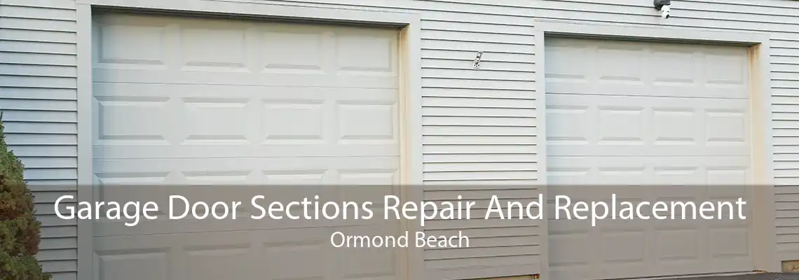 Garage Door Sections Repair And Replacement Ormond Beach