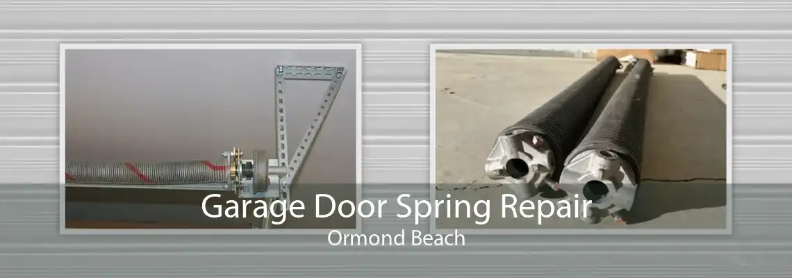 Garage Door Spring Repair Ormond Beach