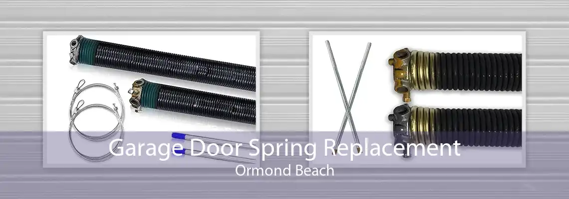 Garage Door Spring Replacement Ormond Beach