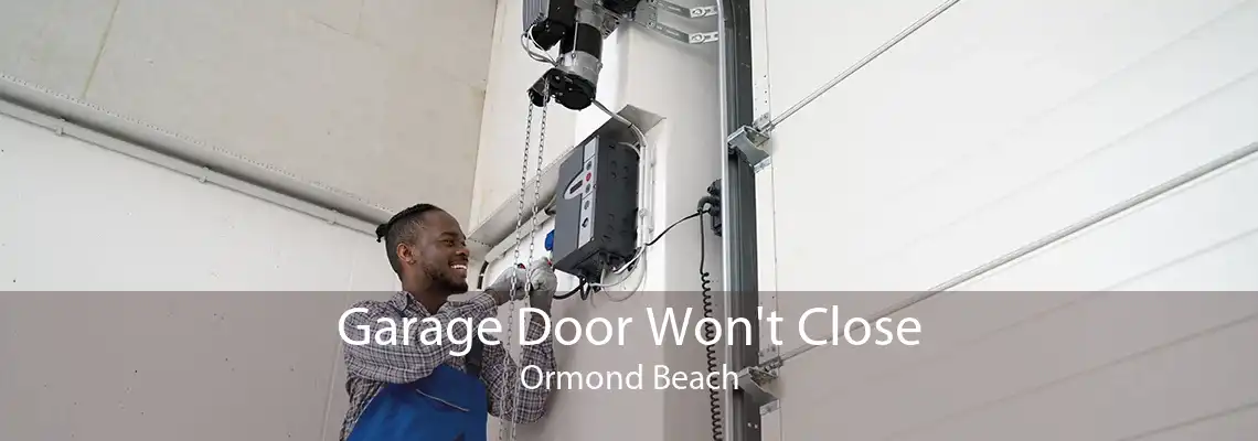Garage Door Won't Close Ormond Beach