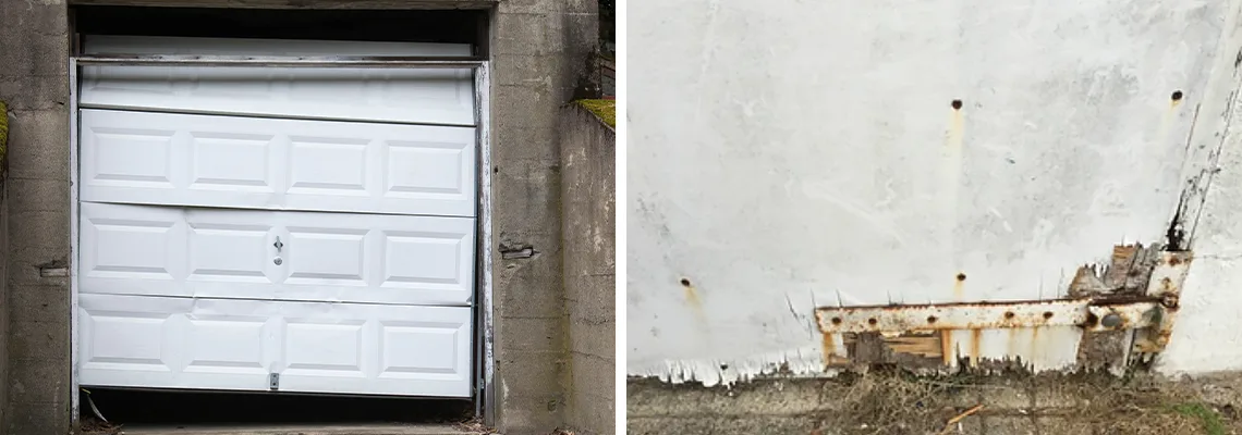 Rotten Commercial Garage Door Repair in Ormond Beach